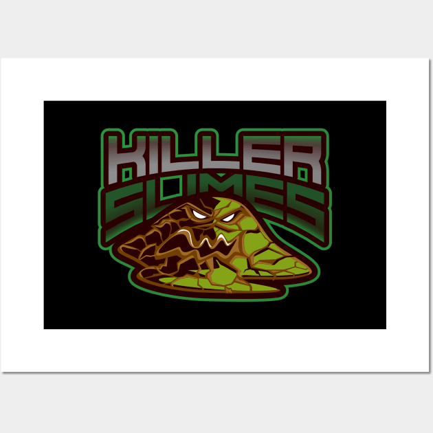 KILLER SLIMES Wall Art by VICTIMRED